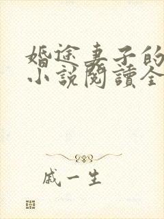 婚途妻子的秘密小说阅读全文