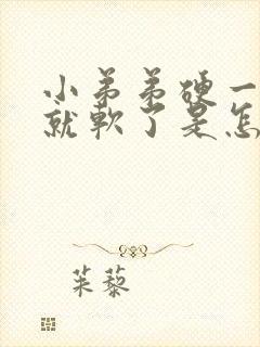 小弟弟硬一会儿就软了是怎么回事