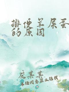 排便羊屎蛋形状的原因