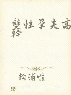 双性孕夫高h高干