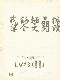 我的极品总裁老婆全文阅读