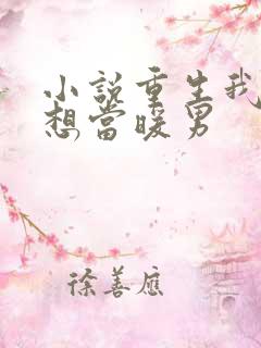 小说重生我真没想当暖男