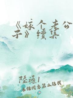 《嫁个老公过日子》续集