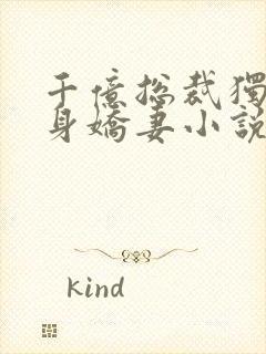 千亿总裁独宠替身娇妻小说阅读