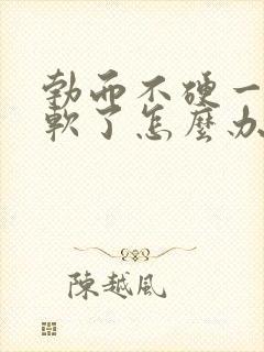 勃而不硬一会就软了怎么办