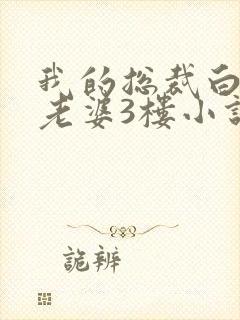 我的总裁白富美老婆3楼小说免费版