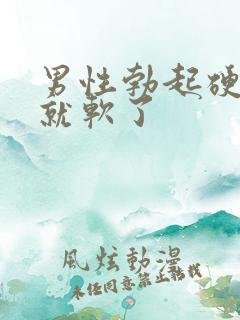 男性勃起硬一会就软了