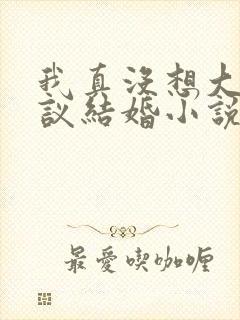 我真没想大佬协议结婚小说