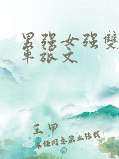 男强女强双军人军旅文