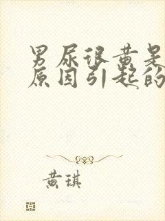 男尿很黄是什么原因引起的