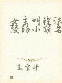 女主叫程沫靳知陵的小说名字