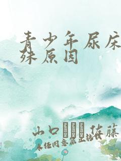 青少年尿床的特殊原因