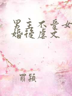男主不爱女主的婚后虐文
