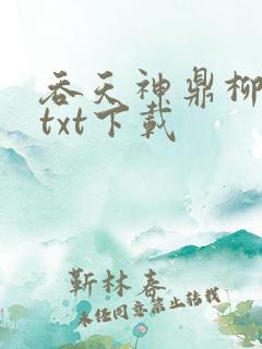 吞天神鼎柳无邪txt下载