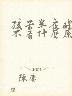 孩子半夜醒了睡不着什么原因