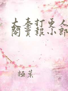 大奉打更人笔趣阁卖报小郎君