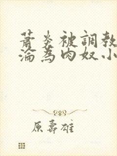 萧炎被调教喷水沦为肉奴小说