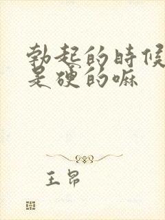 勃起的时候龟头是硬的嘛