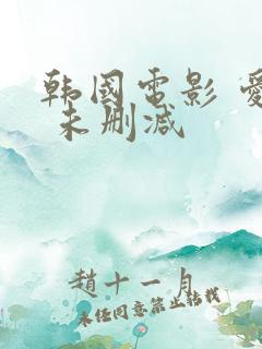 韩国电影 爱人 未删减