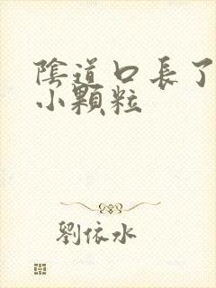 阴道口长了好多小颗粒