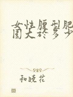 女性腹型肥胖腰围大于多少