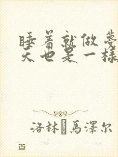 睡着就做梦,白天也是一样是什么原因