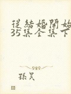 从结婚开始恋爱35集全集下载