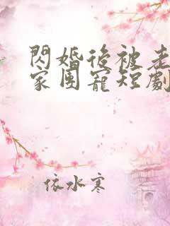 闪婚后被老公全家团宠短剧全集在线观看