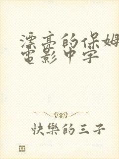 漂亮的保姆韩国电影中字