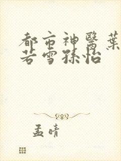 都市神医叶辰夏若雪孙怡