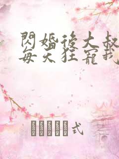 闪婚后大叔老公每天狂宠我