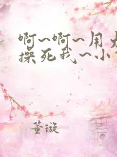 啊~啊~用力~操死我~小说