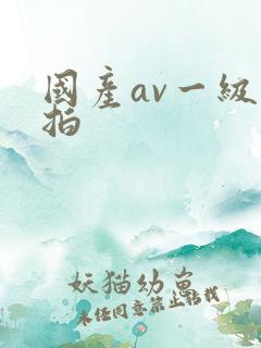 国产av一级自拍