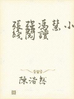 张强冯慧小说在线阅读