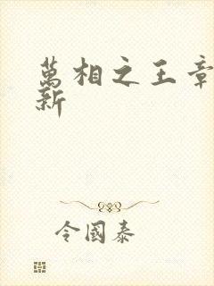 万相之王章节更新