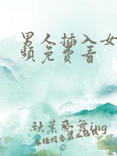 男人插入女人视频免费看