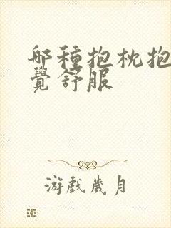 哪种抱枕抱着睡觉舒服