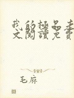 我的极品老婆全文阅读免费阅读全文