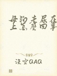 母狗老尿在后腿上怎么回事