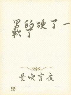 男的硬了一会都软了