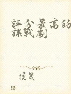 评分最高的十部谍战剧