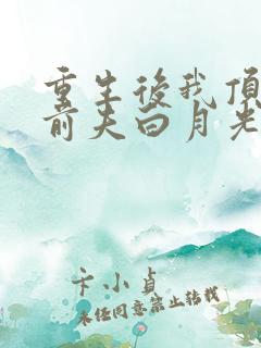 重生后我顶替了前夫白月光最新章