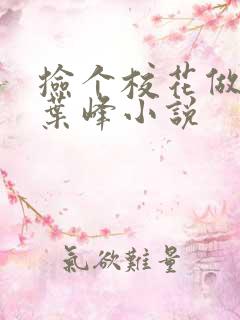 捡个校花做老婆叶峰小说