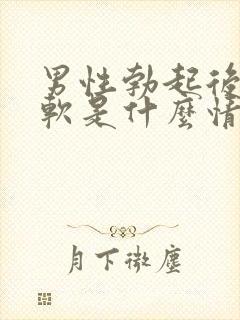 男性勃起后容易软是什么情况