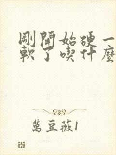 刚开始硬一会就软了吃什么药