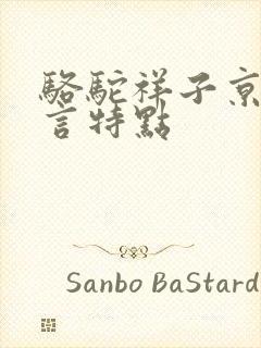 骆驼祥子京味语言特点
