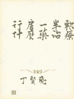 行房一半软了吃什么药治疗