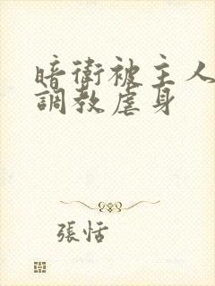 暗卫被主人虐玩调教虐身