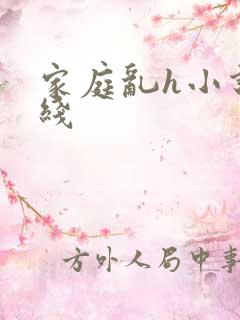 家庭乱h小说在线