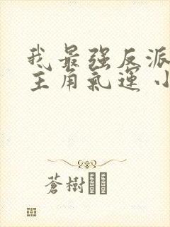 我最强反派掠夺主角气运 小说完整